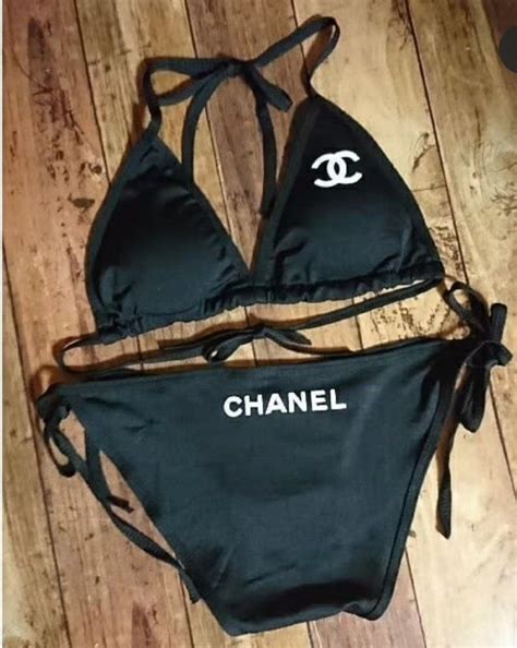 chanel bathing suits 2018|Chanel bathing suit bikini.